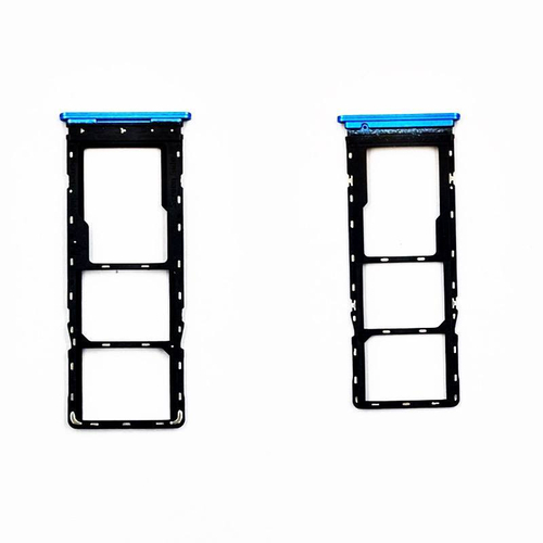 Контейнер SIM для Tecno Spark Go 2022/6 Go Синий