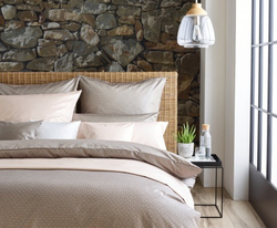 Постельное белье 2 спальное евро Curt Bauer Yasha 9012 mocca коричневое