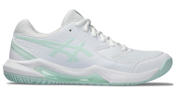 Женские теннисные кроссовки Asics Gel-Dedicate 8 - white/pale blue