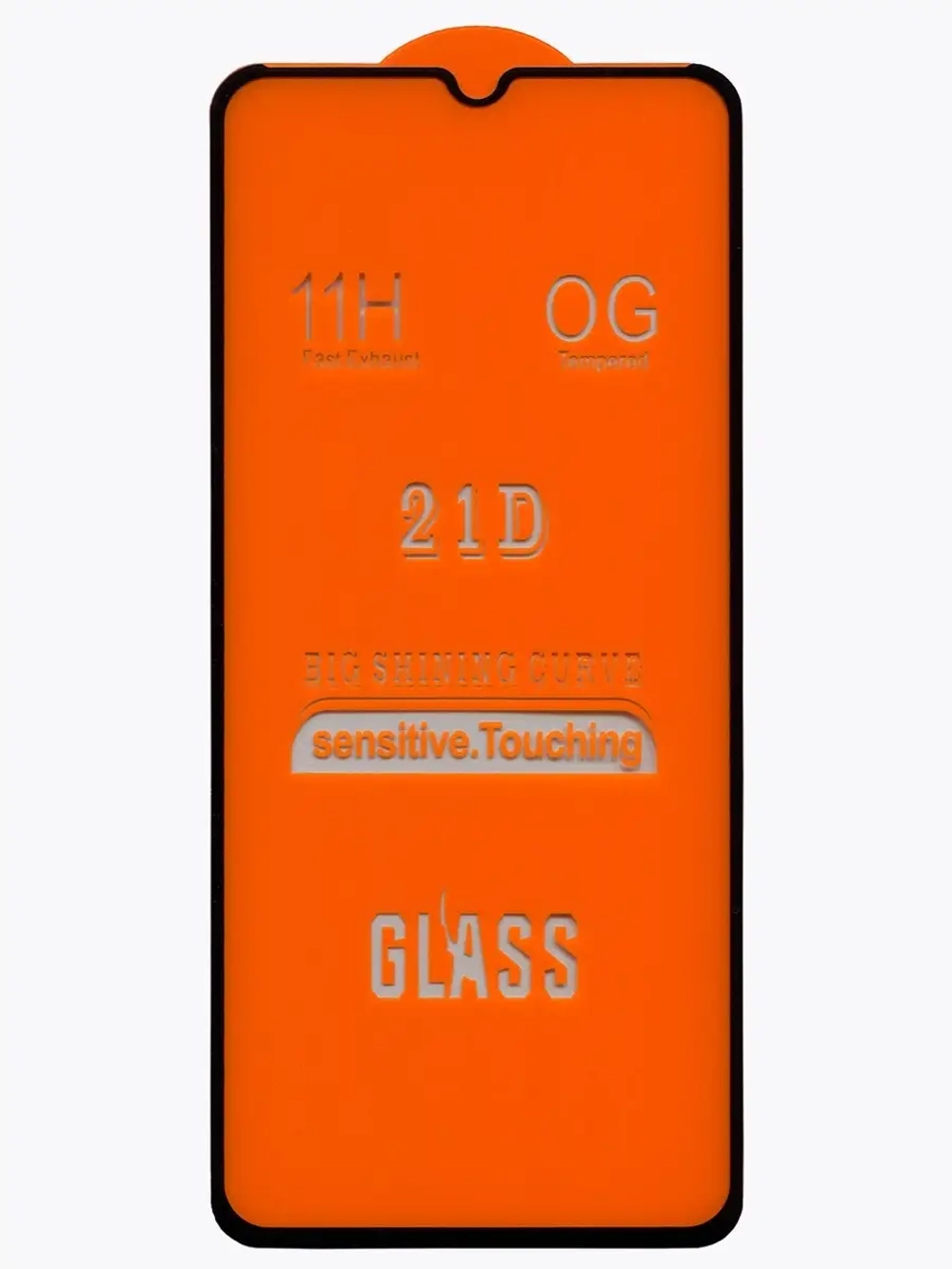 Защитное стекло Glass для Xiaomi Redmi Note 9 4G/ Poco M3/ Redmi 9T, полный клей 21D, черная рамка