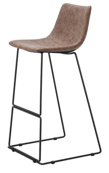 Стул барный CQ-8347B коричневый 2090