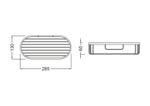 Полка для душа AQUATEK AQ4916CR