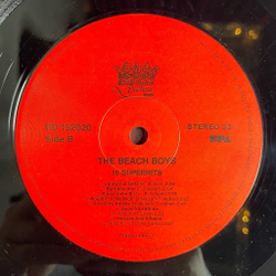 Винтажная виниловая пластинка LP The Beach Boys 16 Superhits (Germany 1988)