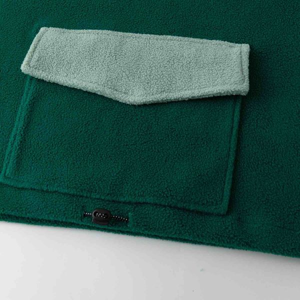 Толстовка Анорак Split Half фисташковая/зеленая - фото 4