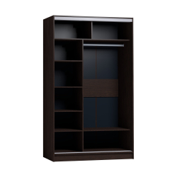 Шкаф-купе с зеркалом Strike 1200 Венге