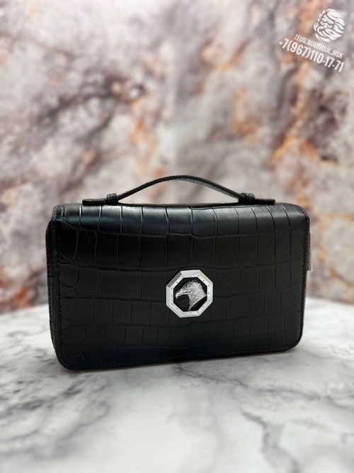 Портмоне Stefano Ricci из кожи крокодила