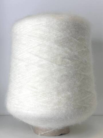 MELROSE - Lineapiu'; 71% альпака Superfine, 4% меринос, 22% п/а, 3% эластан; 550м/100гр; col.89001 Panna , цвет: белый; S502