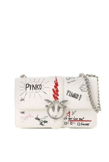 CLASSIC LOVE BAG GRAFFITI - white