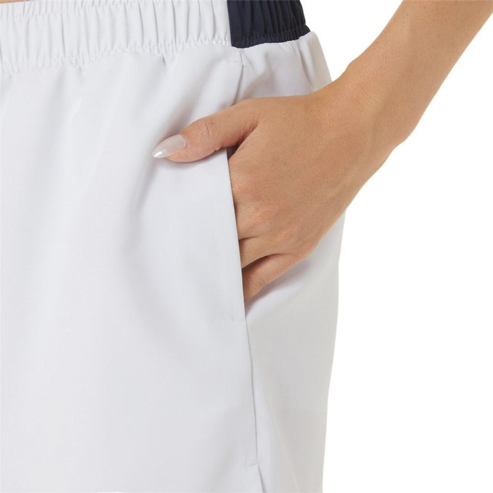Женские Шорты теннисные Asics Court Short - brilliant white