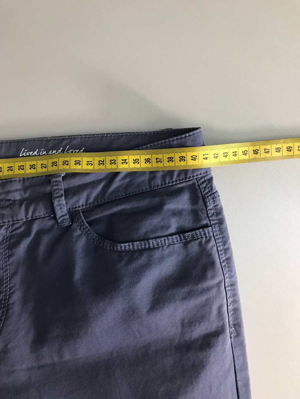 Брюки в стиле casual, маркировка 38, визуально 46 размер