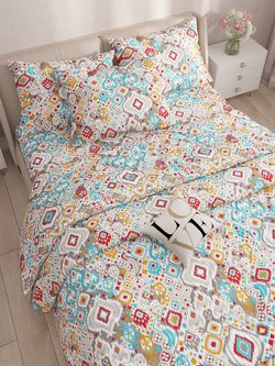 Наволочка комплект 2шт Сказка "Восточная фантазия" 40х60 см, перкаль