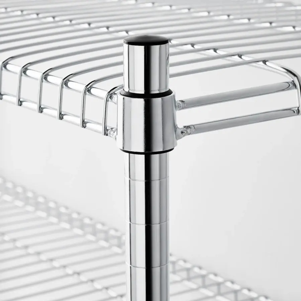 Стеллаж для бутылок - IKEA OMAR, 46х36х181 см, оцинкованная сталь, ОМАР ИКЕА