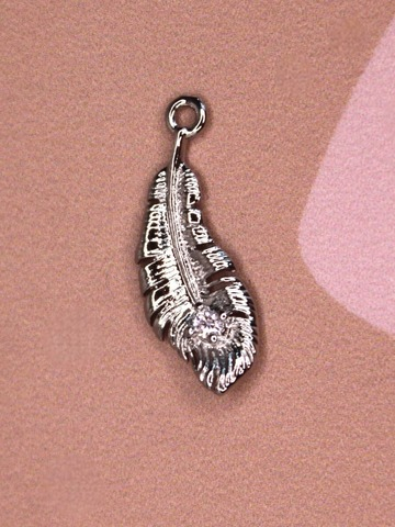 Подвеска перо 22х9 мм