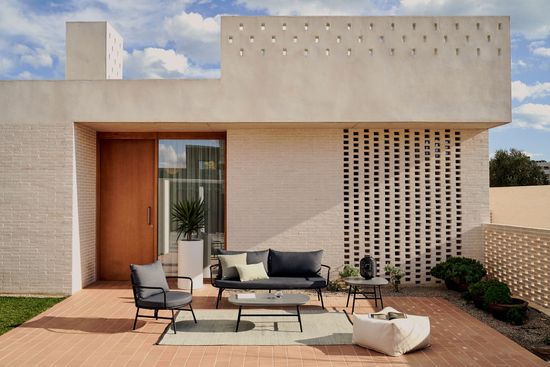 Bramant Кресло из стали с черной отделкой La Forma Испания 