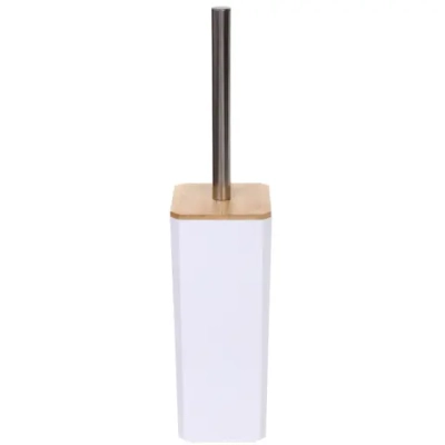 Ерш с высокой закрытой подставкой «Квадро» 38 см белый