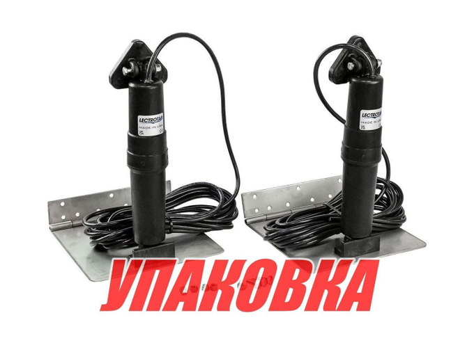 Комплект транцевых плит XKA (нерж.), 9x12 дюймов, без панели управления, Lectrotab (упаковка из 3 шт.)