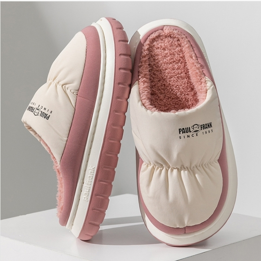 Домашние тапочки Paul Frank Macaroon II (White/Pink)