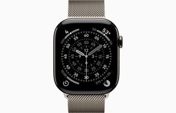 Умные часы Apple Watch Series 11, 46 mm, Natural Titanium, Natural Milanese Loop