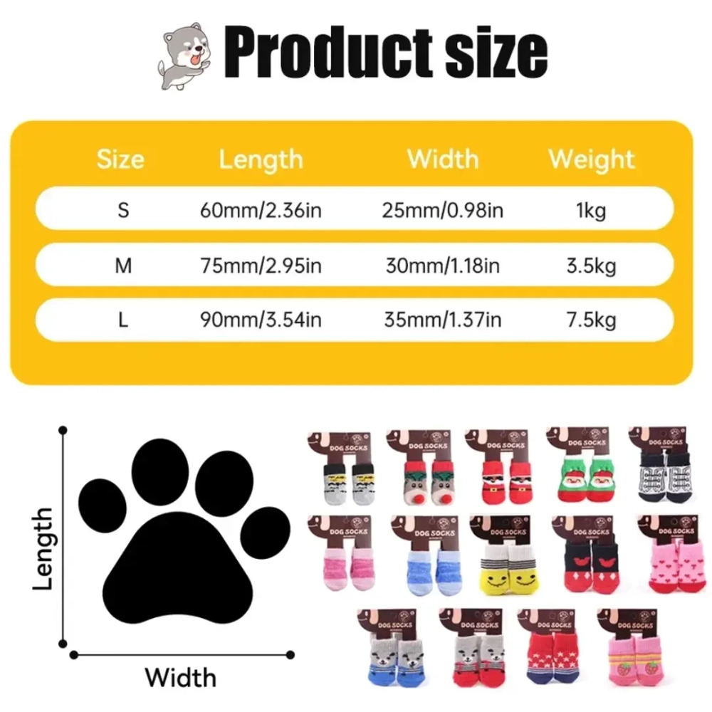 Башмачки для животных прорезиненные на дождливую погоду «LAPUSIK», цвет голубой, размер М, 5,5см