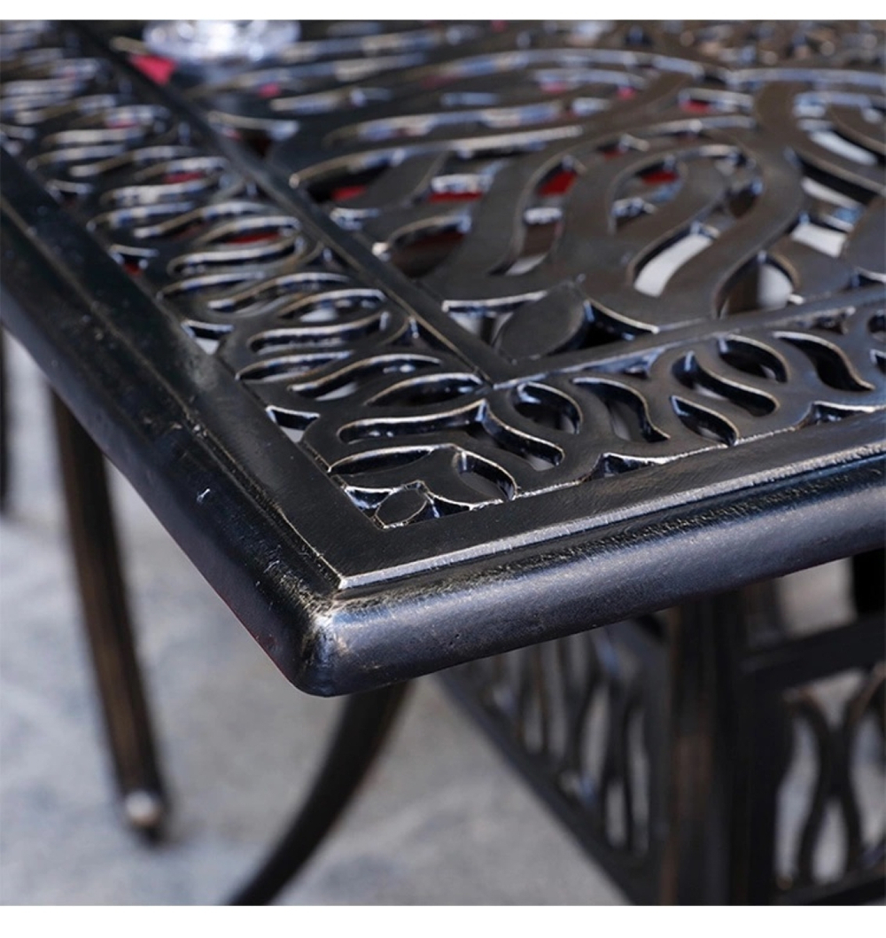 Стол из литого алюминия Феникс(Fenix)