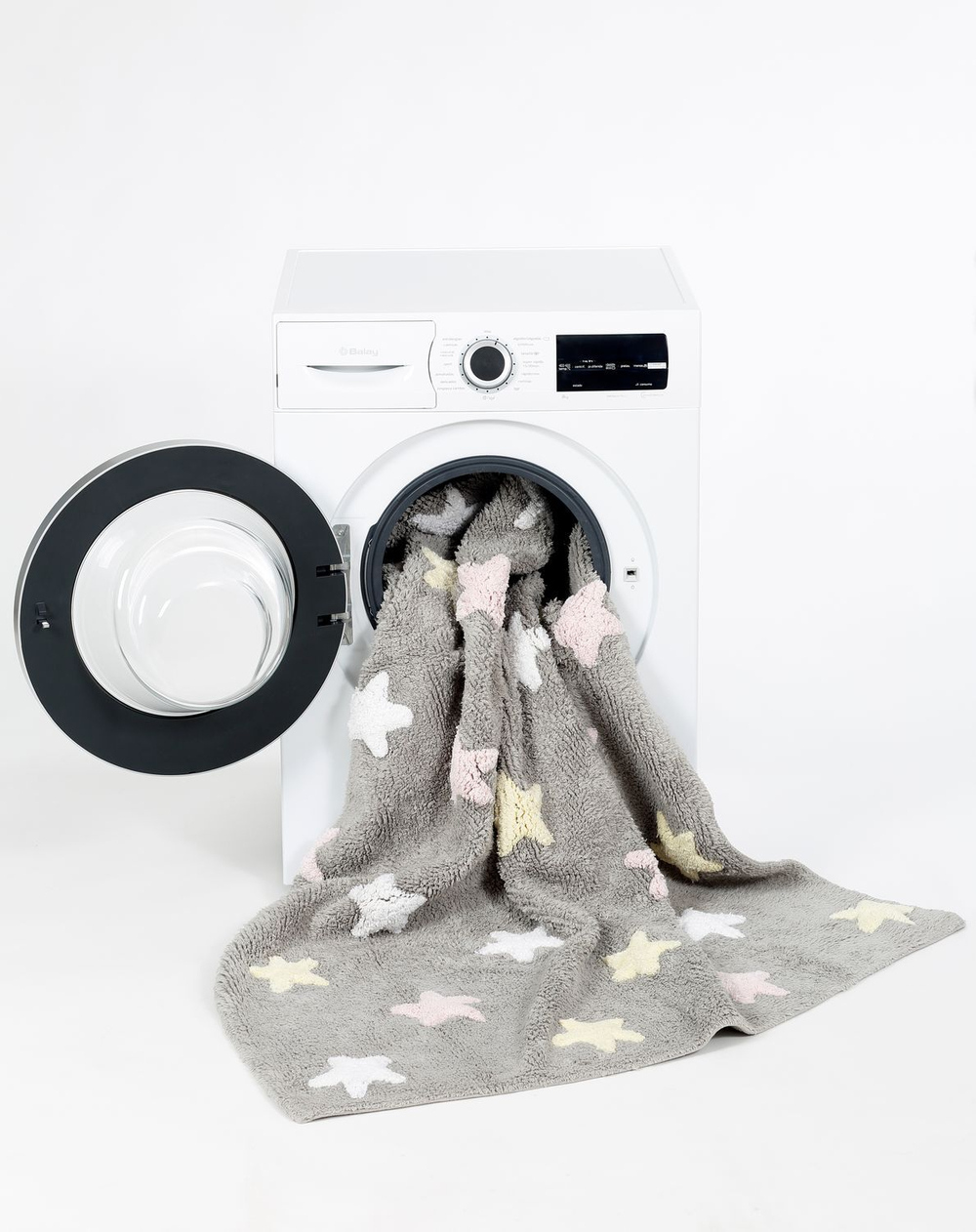 Ковер Lorena Canals Tricolor Stars Grey-Pink (120 x 160 см)