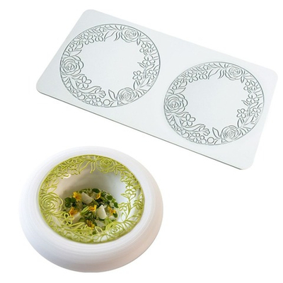 Силиконовый коврик для декора "Венок" LFM-332