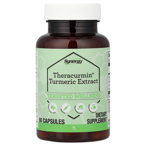 Vitacost, Synergy®, Theracurmin®, экстракт куркумы, 60 капсул