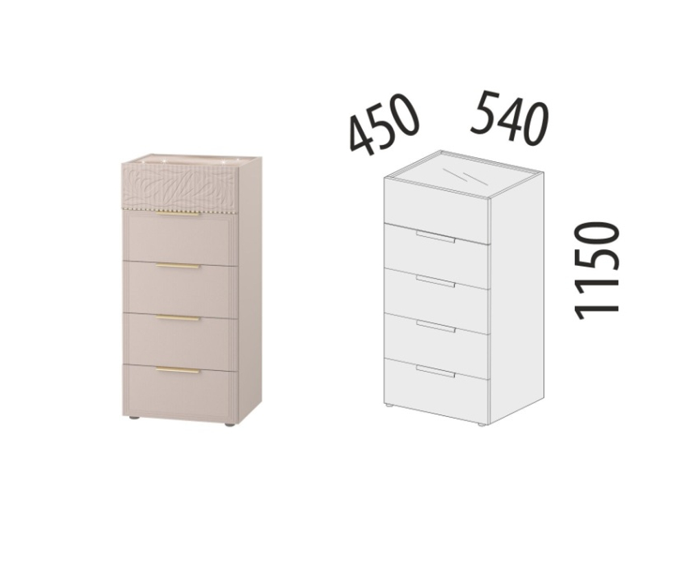 Флоренция-904 (DaVita) 904.19 Комод