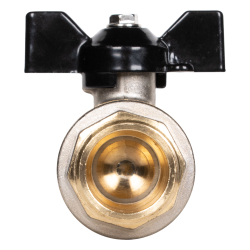 Кран шаровой латунный LD Pride 47.20.Н-Н.Б Ду 20 Ру 40 нр-нр, (бабочка)