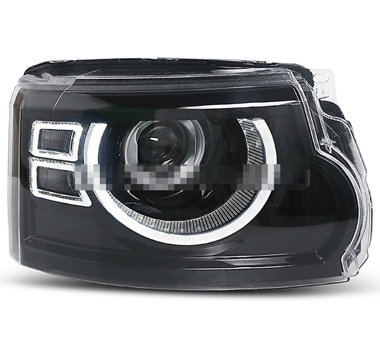 Передние фары Land Rover Discovery 4 2010-2017 V2 type [Комплект Л+П; ходовые огни; электрокорректор; FULL LED]