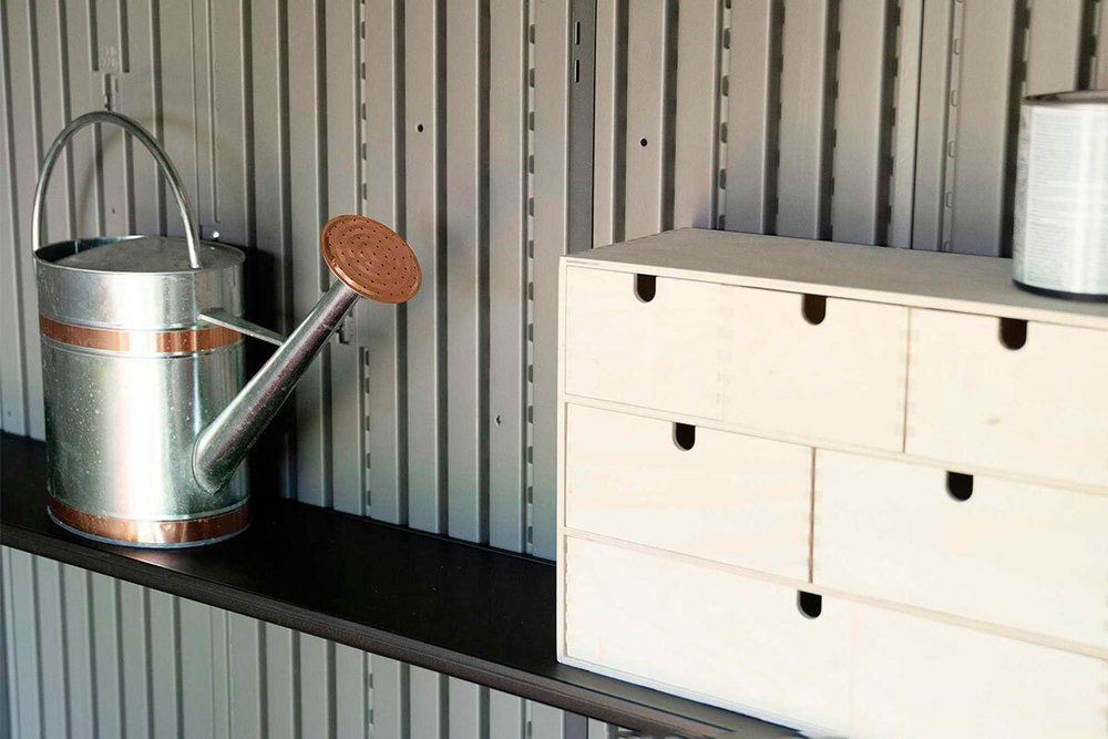 Сарай пластиковый WoodLook 8х10