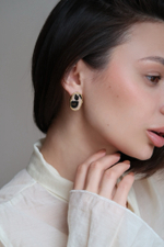 Серьги Leopard mini