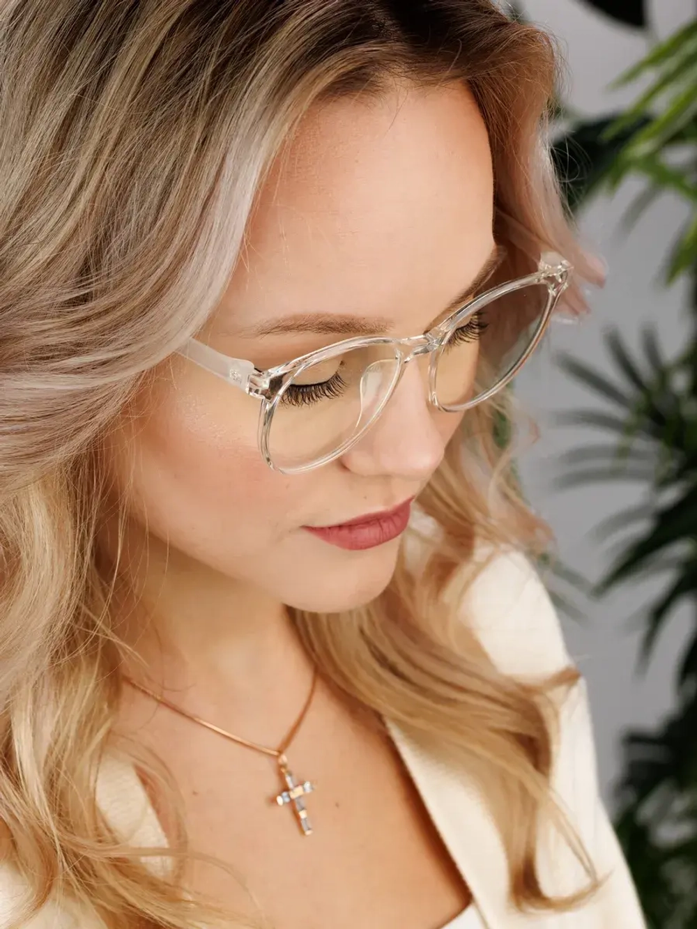 Очки для компьютера имиджевые защитные прозрачные нулевки