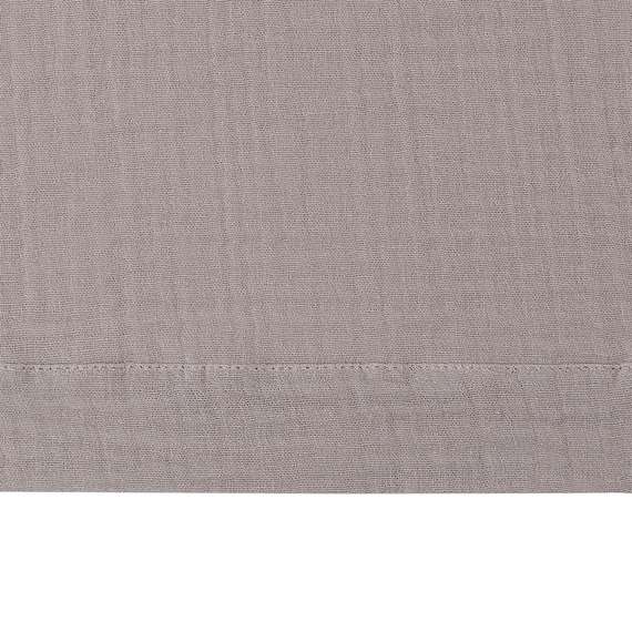 Штора из муслина бежево-серого цвета из коллекции essential, 150х290 см