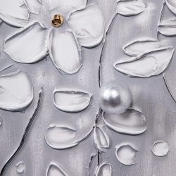 Ручка мебельная Сфера 50 Античное серебро