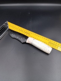 Обсидиановый нож Коралл белый 24 см (под заказ)