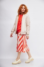 Юбка Marc Aurel 93230 оранжевый с бежевым