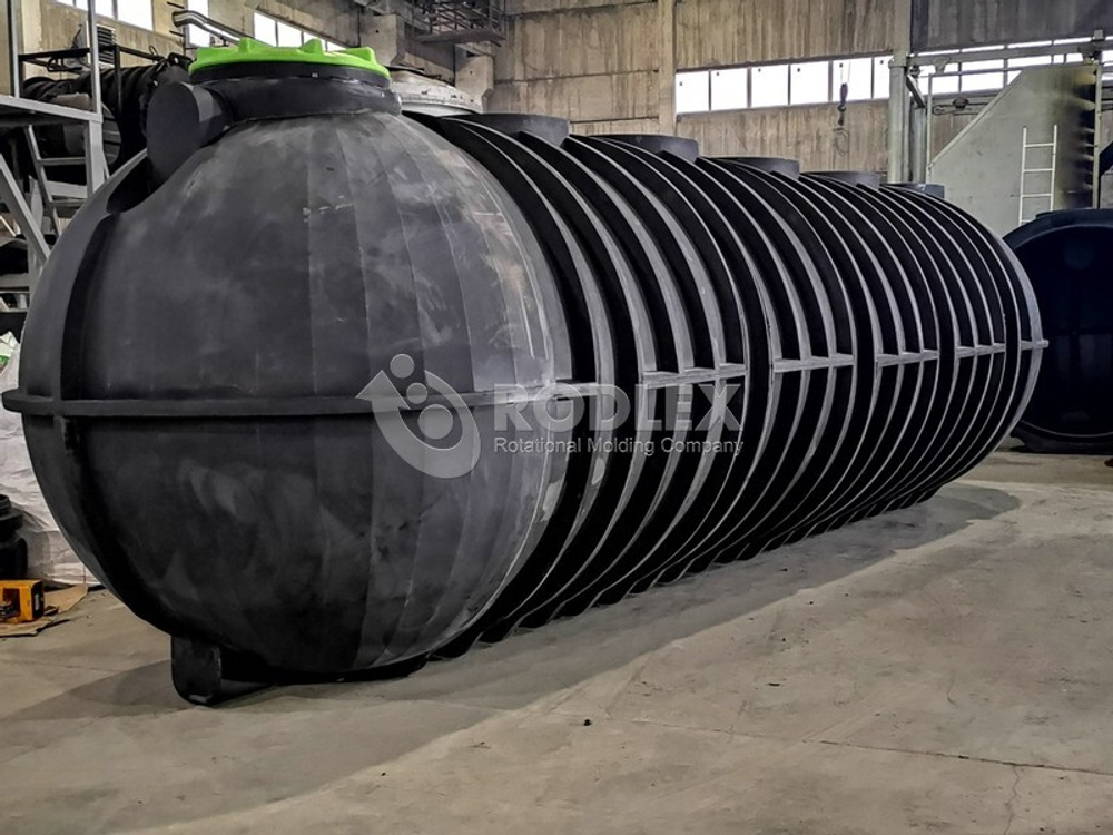 Резервуар для дизельного топлива 35-OIL наземный Родлекс Oil 35000 л. горизонтальный (2400x9700x2500см;1622кг;) - арт.559699