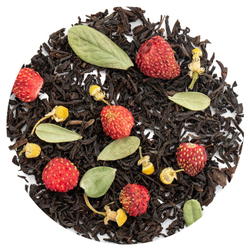 Чай арома "Лесная земляника" чёрный
