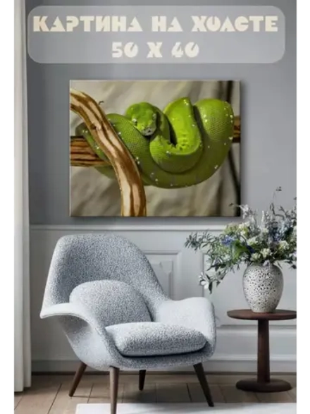 Картина на стену 40 X 50 Змея