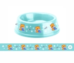 Миска пластиковая «МОЙ БРО - Любитель рыбки!, цвет мятный 21*6,5см (логотип на миске) 700мл