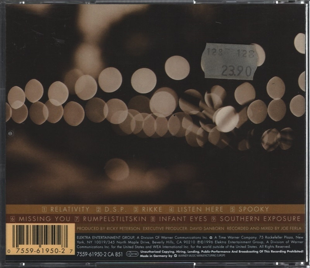 David Sanborn / Songs From The Night Before (CD)