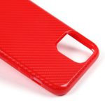 Чехол ТПУ карбон глянцевый для iPhone 11 Pro, 011457 Коричневый