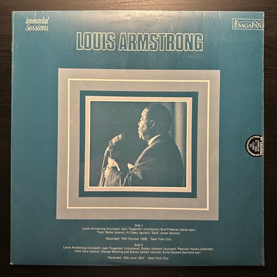 Louis Armstrong - Immortal Sessions Volume 1 (Англия 1971г.)