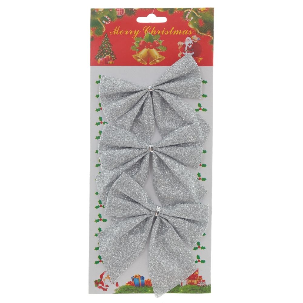 GAEM Набор из 3шт Изделие декоративное "Бант", L13,5 W1 H29 см, 5в.