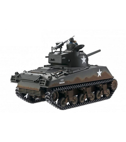 Радиоуправляемый танк Torro Sherman M4A3, 1/16 2.4G, ИК-пушка, деревянная коробка