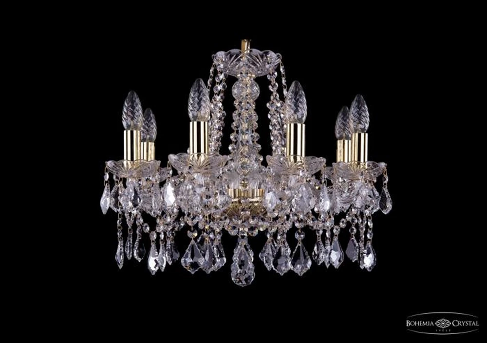 Подвесная люстра Bohemia Ivele 1413/8/165/G/Leafs