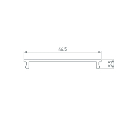 Экран ARH-POWER-W47-2000 OPAL (Arlight, Пластик) 036340