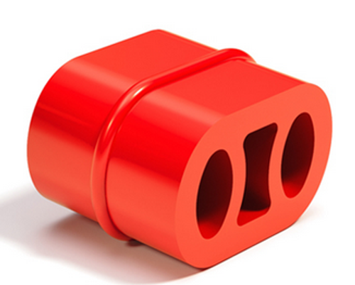 Подушка глушителя Opel, Alfa Romeo 140033310, 852726, 40917424, 205065685, 1221600800 красная 140033310/852726 красн