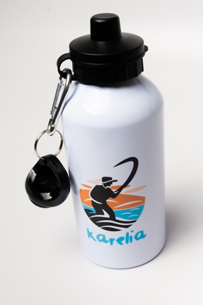 Металлическая бутылка «Карелия», 400 мл (в ассортименте)